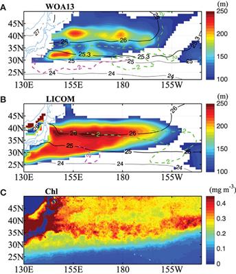 Effects of Ocean Chlorophyll on the Mode Water Subduction Rate in the Northwestern and Central Pacific Ocean